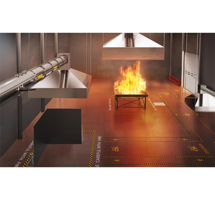 全尺寸新能源热释放速率测试系统